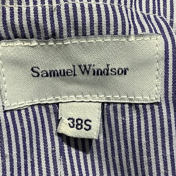 Samuel Windsor Linen Blend Trousers Men’s 38W 29L — Business, Casual, Summer - Picture 3 of 9